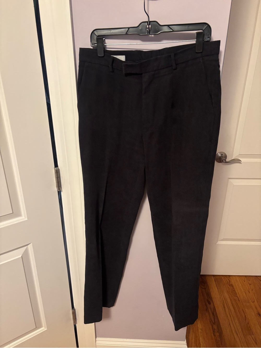 Perry Ellis Men's Black Dress Pants - Classic Tailored Trousers